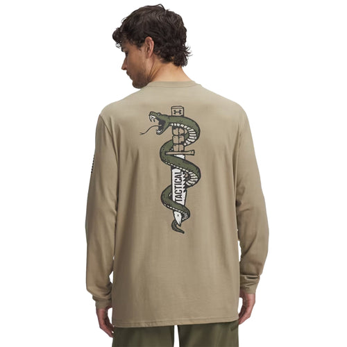 Under Armour Freedom Tac Division Long Sleeve T-Shirt (Tan)