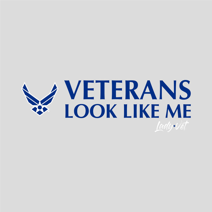 Air Force Vet Looks Like Me Ladies T-Shirt