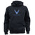 Pick Your Design Air Force Youth Hooded Sweatshirt (Black)