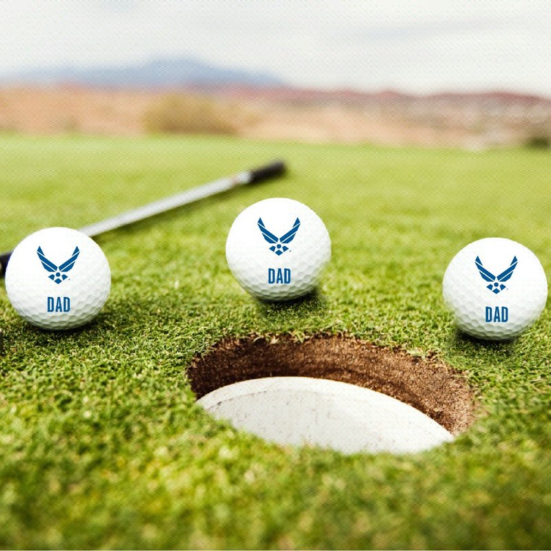 U.S. Airforce Dad Dozen Golf Balls*