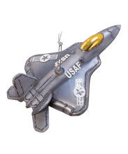 Load image into Gallery viewer, Air Force Fighter Plane Ornament