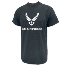 Load image into Gallery viewer, Air Force Reflective Logo T-Shirt (Charcoal)