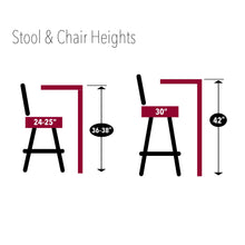 Load image into Gallery viewer, Air Force Wings Backless Stool (Chrome Finish)*