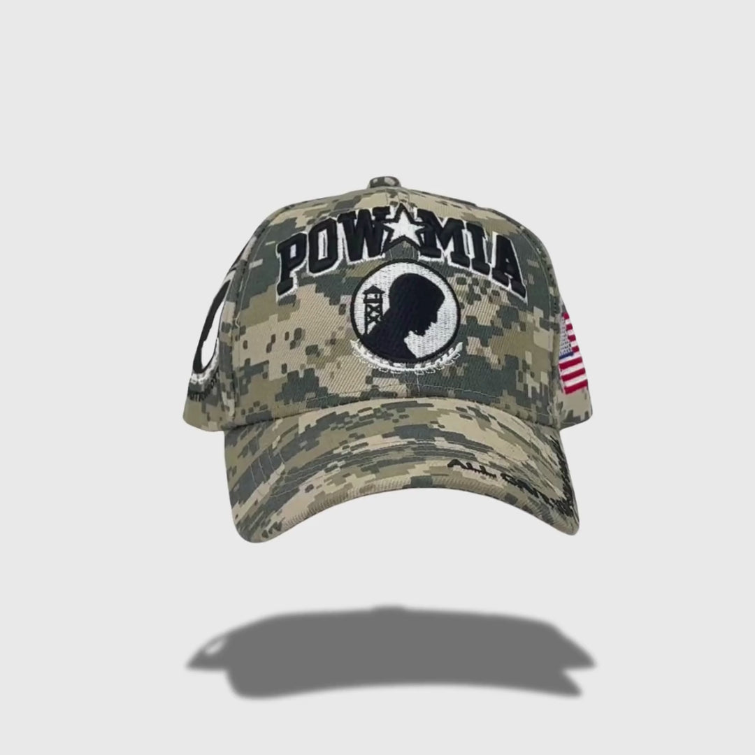 POW MIA Digital Camo Hat (Camo)