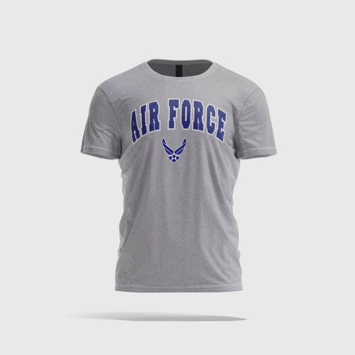 Air Force Arch Wings T-Shirt (Grey)