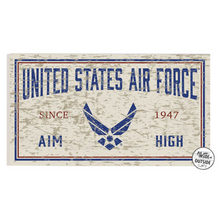 Load image into Gallery viewer, United States Air Force Chipped Indoor Outdoor (11x20)*
