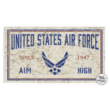 Load image into Gallery viewer, United States Air Force Chipped Indoor Outdoor (11x20)