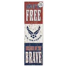 Load image into Gallery viewer, United States Air Force Land of the Free Indoor Outdoor (10x35)*