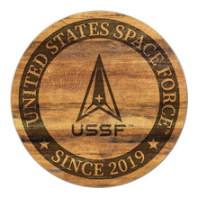 Load image into Gallery viewer, United States Space Force Logo Sign (12x12)