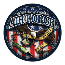 Load image into Gallery viewer, United States Air Force Fighting Eagle Sign (12x12)