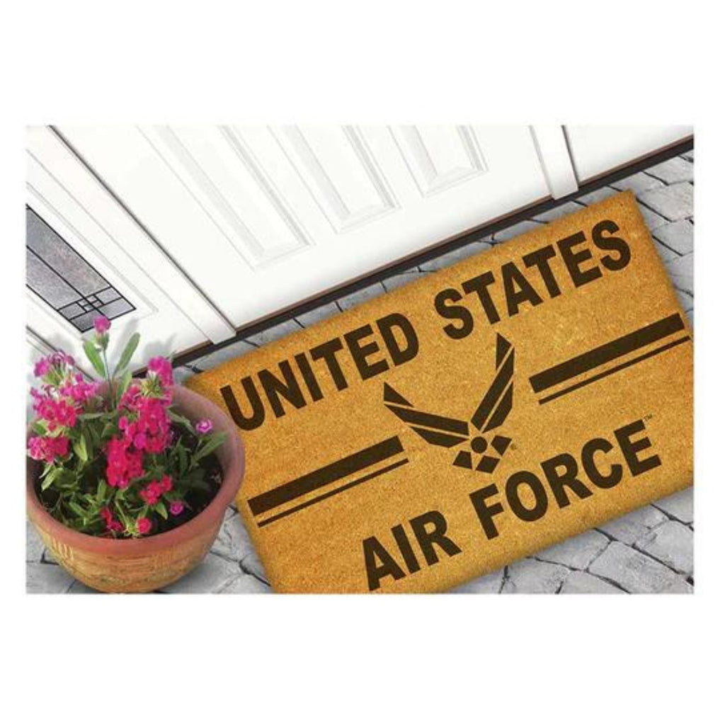 Air Force Wings Stripe Doormat