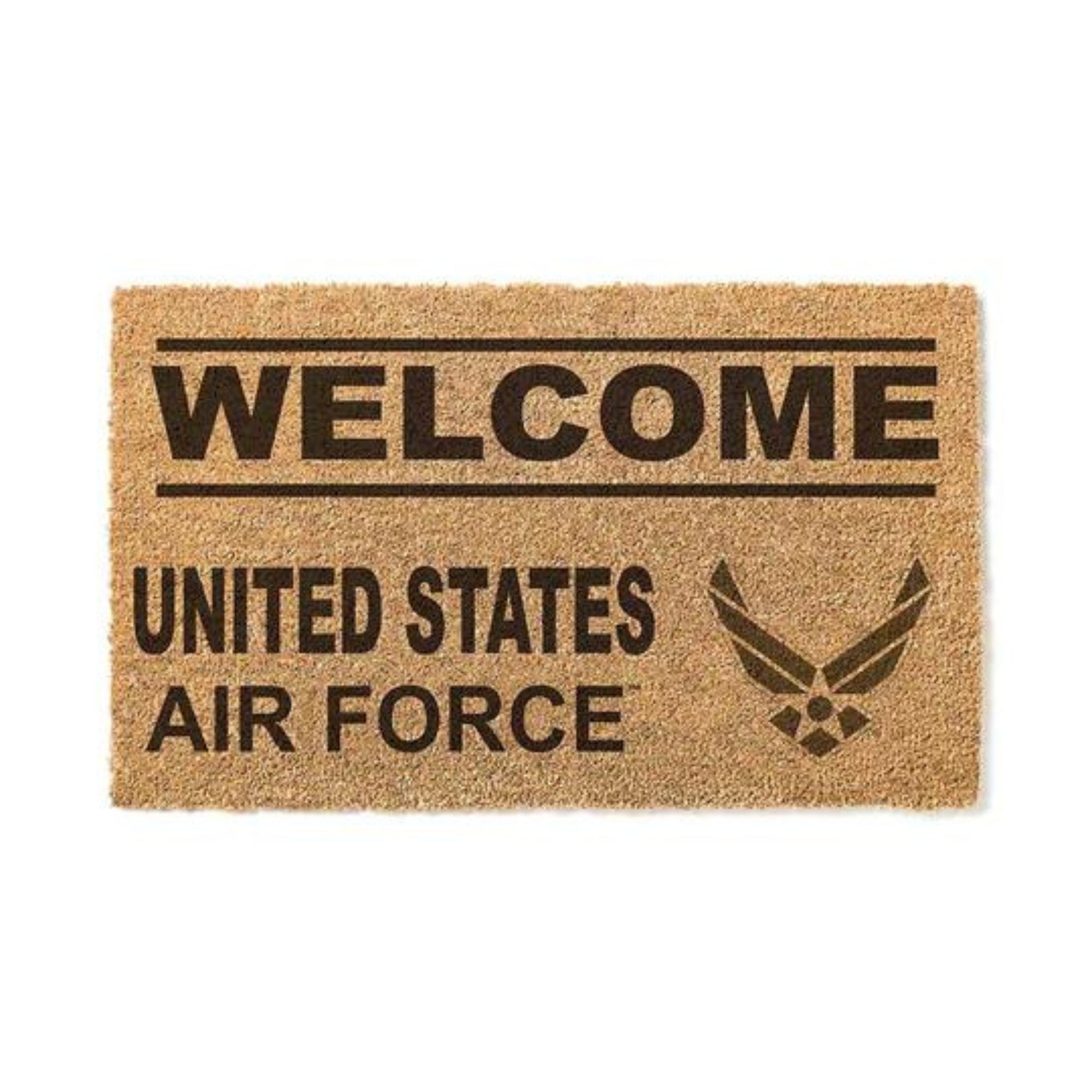 Air Force Wings Welcome Doormat