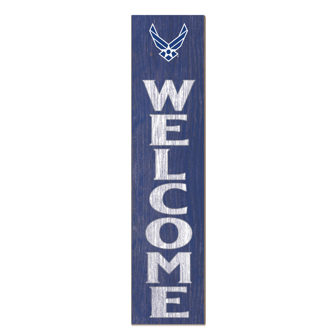 Air Force Leaning Sign Welcome (11x46)*