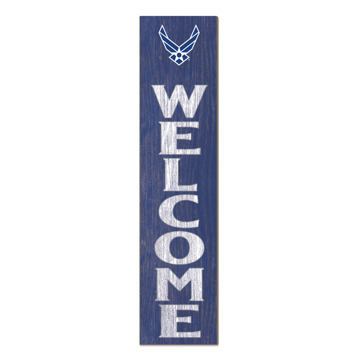 Air Force Leaning Sign Welcome (11x46)*