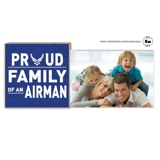 Air Force Floating Picture Frame Military Proud Family