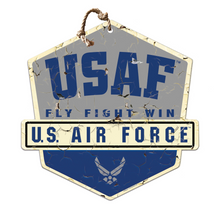 Load image into Gallery viewer, United States Air Force Fly Fight Win Badge*