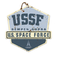 Load image into Gallery viewer, United States Space Force Metal Badge