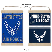 Load image into Gallery viewer, Air Force Faux Rusted Reversible Banner*