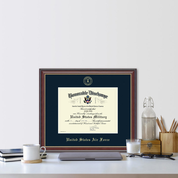 U.S. Air Force Honorable Discharge Certificate Frame (11x8.5)*