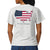 Folds of Honor Ladies USA Flag Intramural V-Neck T-Shirt (Heather Linen)