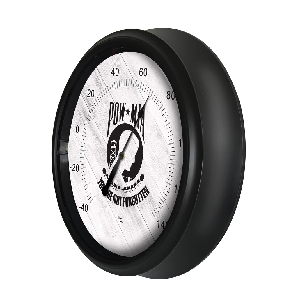 POW/MIA Indoor/Outdoor LED Thermometer