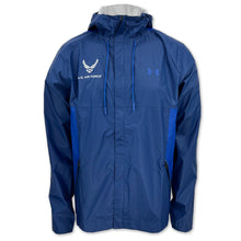 Load image into Gallery viewer, Air Force Under Armour Cloudstrike Shell Jacket  (Indigo Blue)