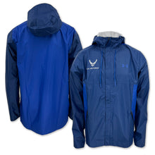 Load image into Gallery viewer, Air Force Under Armour Cloudstrike Shell Jacket  (Indigo Blue)