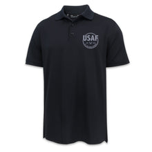 Load image into Gallery viewer, Air Force Veteran Under Armour Tac Performance Polo