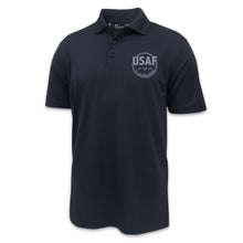 Load image into Gallery viewer, Air Force Veteran Under Armour Tac Performance Polo
