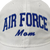 Air Force Mom Relaxed Twill Hat (White/Royal)