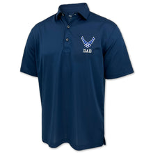 Load image into Gallery viewer, Air Force Dad Polo (Navy)