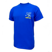 Load image into Gallery viewer, Air Force Fly Into The Danger Zone T-Shirt (Royal)