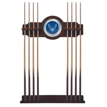 Load image into Gallery viewer, Air Force Wings Solid Wood Cue Rack