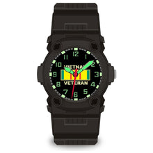 Load image into Gallery viewer, Vietnam Veteran Model 24 Series Watch (Black)