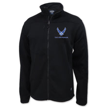 Load image into Gallery viewer, Air Force Wings Mens Flash Performance Knit Jacket