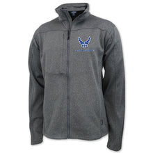 Load image into Gallery viewer, Air Force Wings Mens Flash Performance Knit Jacket