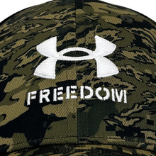Load image into Gallery viewer, Under Armour Freedom Blitzing Hat Flex-Fit (OD Green)