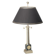 Load image into Gallery viewer, Air Force Wings Alumni Brass Table Lamp (Black Marble)