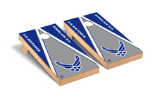 Load image into Gallery viewer, U.S. Air Force Regulation Cornhole Game Set Triangle Version