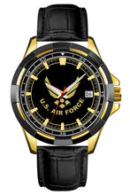 Load image into Gallery viewer, Air Force Premium Leather Strap Watch