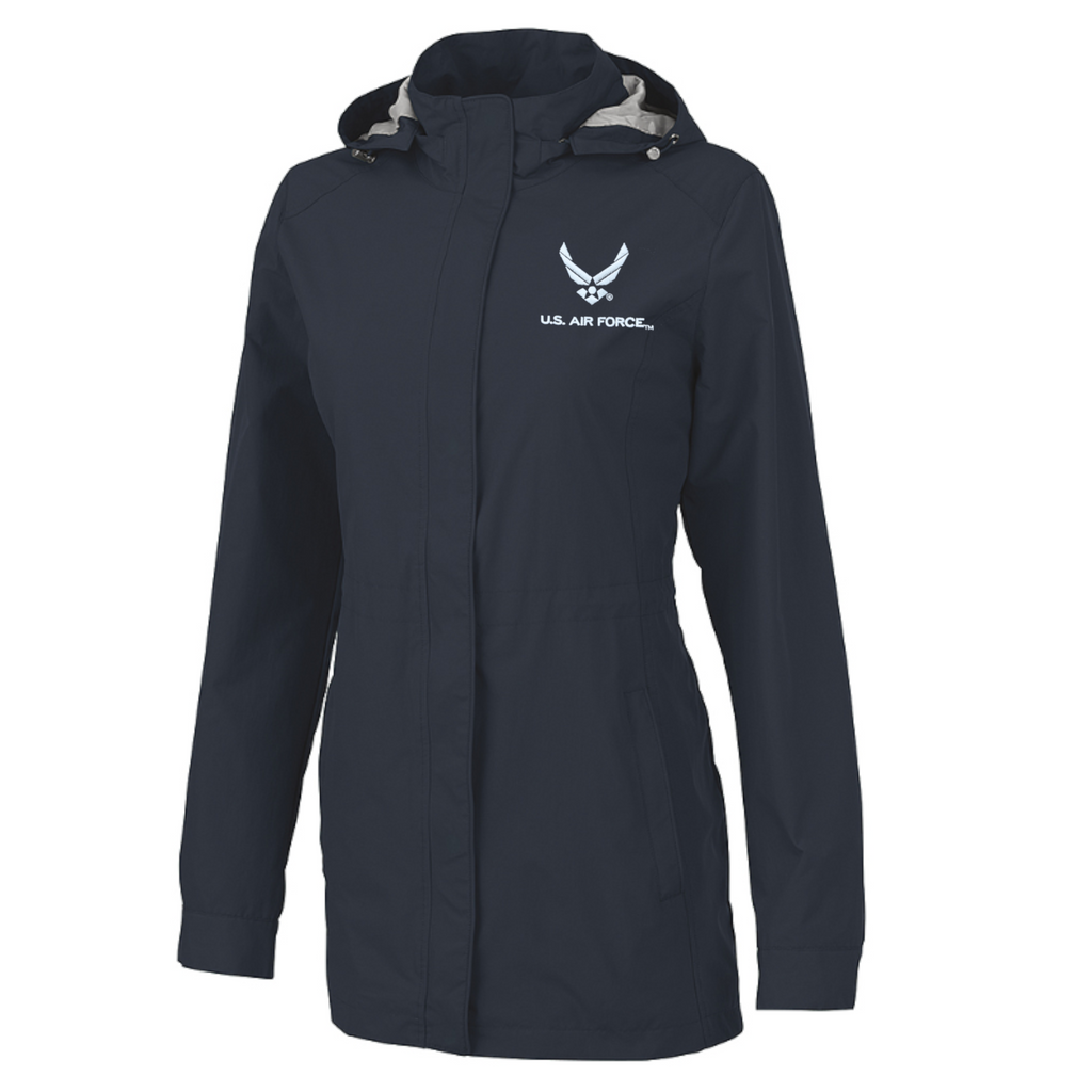 Air Force Wings Ladies Logan Jacket (Navy)