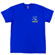 Load image into Gallery viewer, Air Force Fly Into The Danger Zone T-Shirt (Royal)