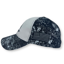 Load image into Gallery viewer, Space Force Logo Two Tone Flag Hat (Grey/Star)