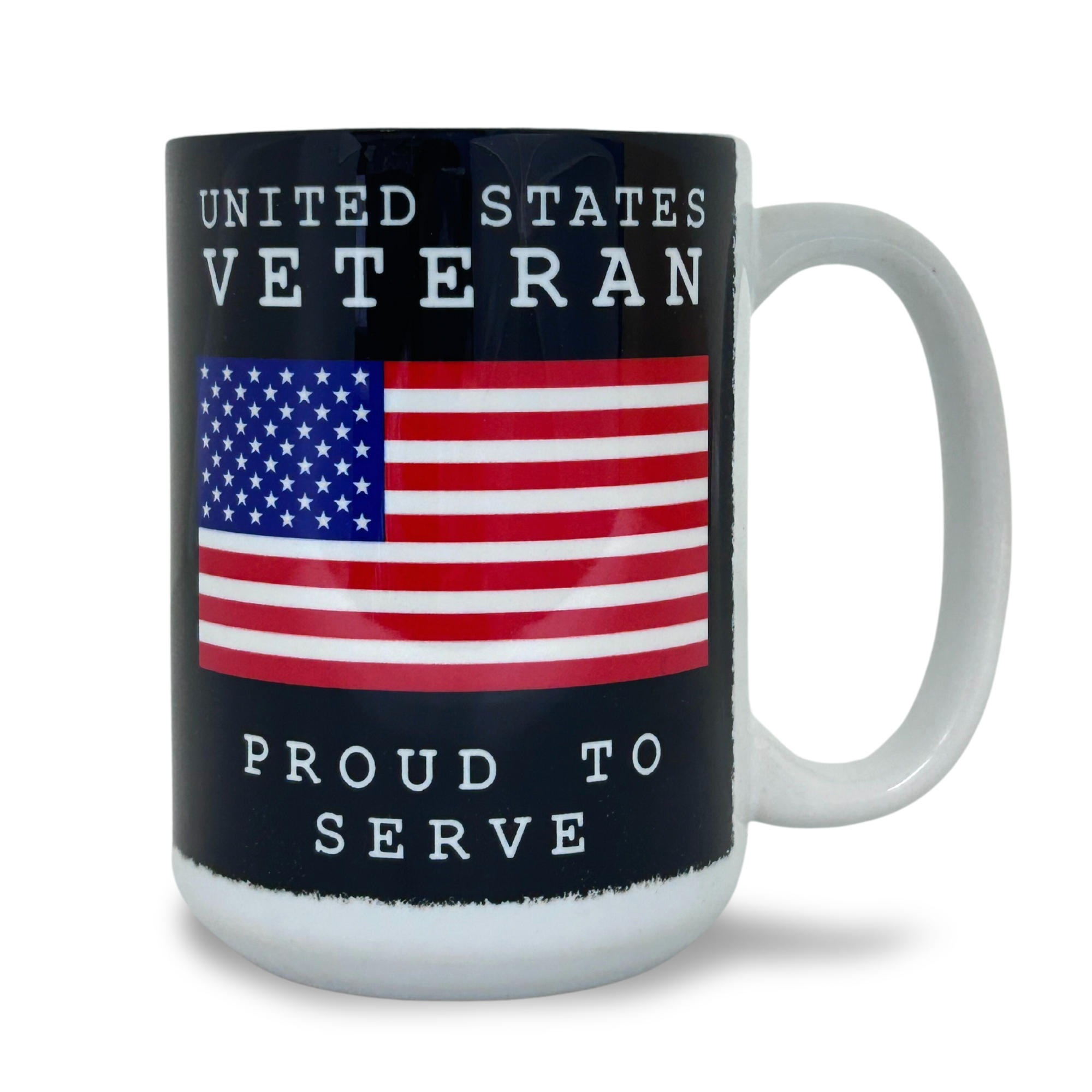 United States Veteran Proud to Serve Mug