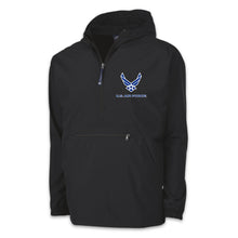 Load image into Gallery viewer, Air Force Wings Youth Pack-R-Go Pullover
