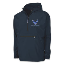 Load image into Gallery viewer, Air Force Wings Youth Pack-R-Go Pullover