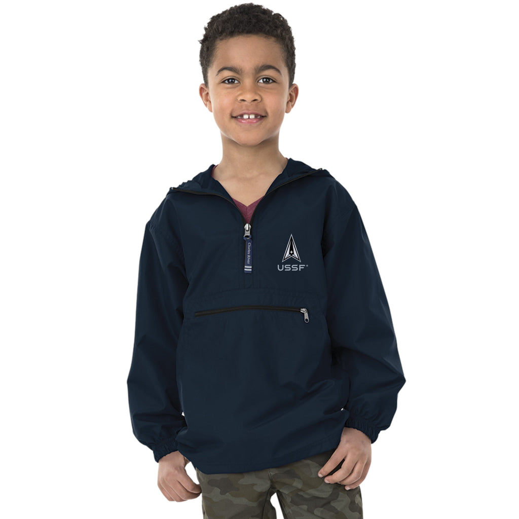 Space Force Delta Youth Pack-N-Go Pullover