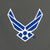 Air Force Wings Ladies Alta Softshell Vest (Charcoal)