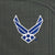 Air Force Wings Ladies Paragon Softshell Jacket (Charcoal)