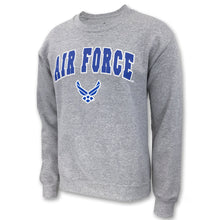 Load image into Gallery viewer, Air Force Arch Wings Crewneck (Grey)
